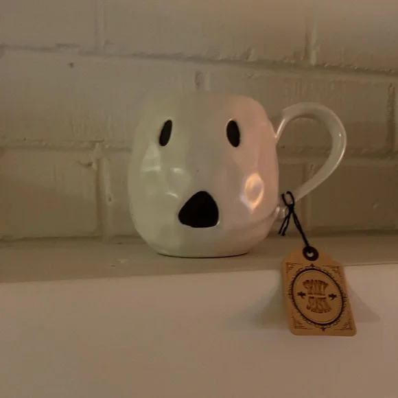 NWT Home Essentials 3” Ghost Collection mug 17 oz - Picture 1 of 2